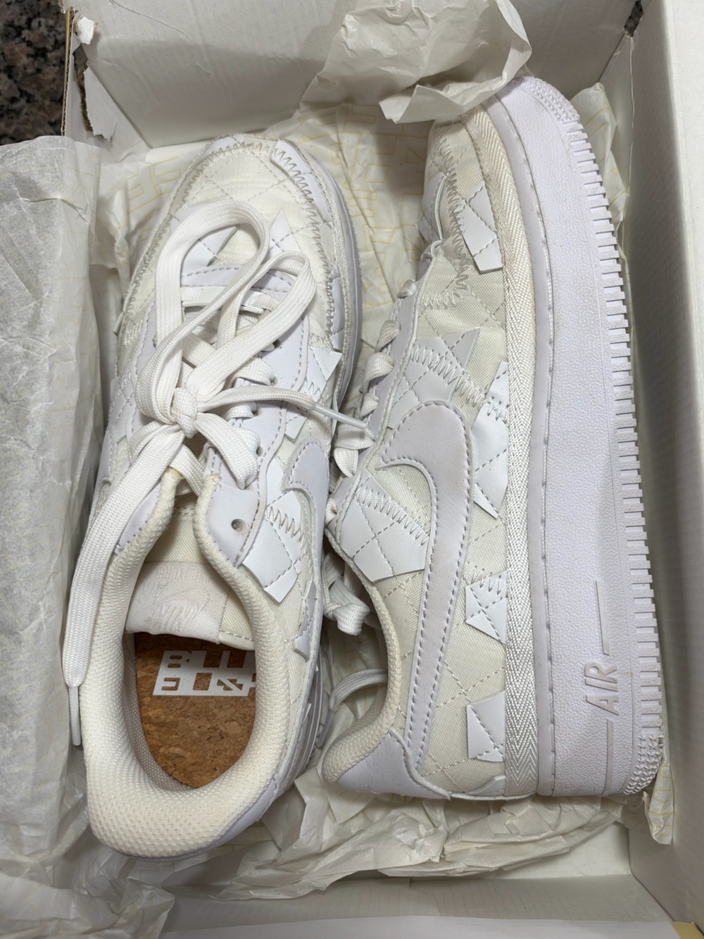 Billie Eilish Air Force 1 Patchwork Low-Top Sneakers
